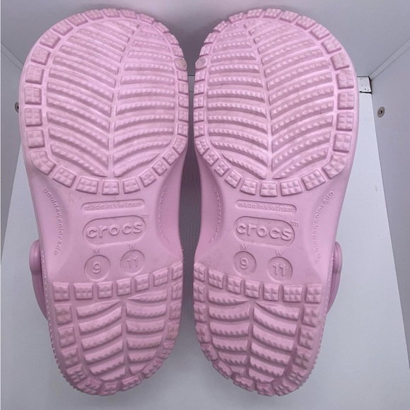 CROCS Classic Light Pink Shoes Women’s 11 Men’s 9 - Picture 8 of 8